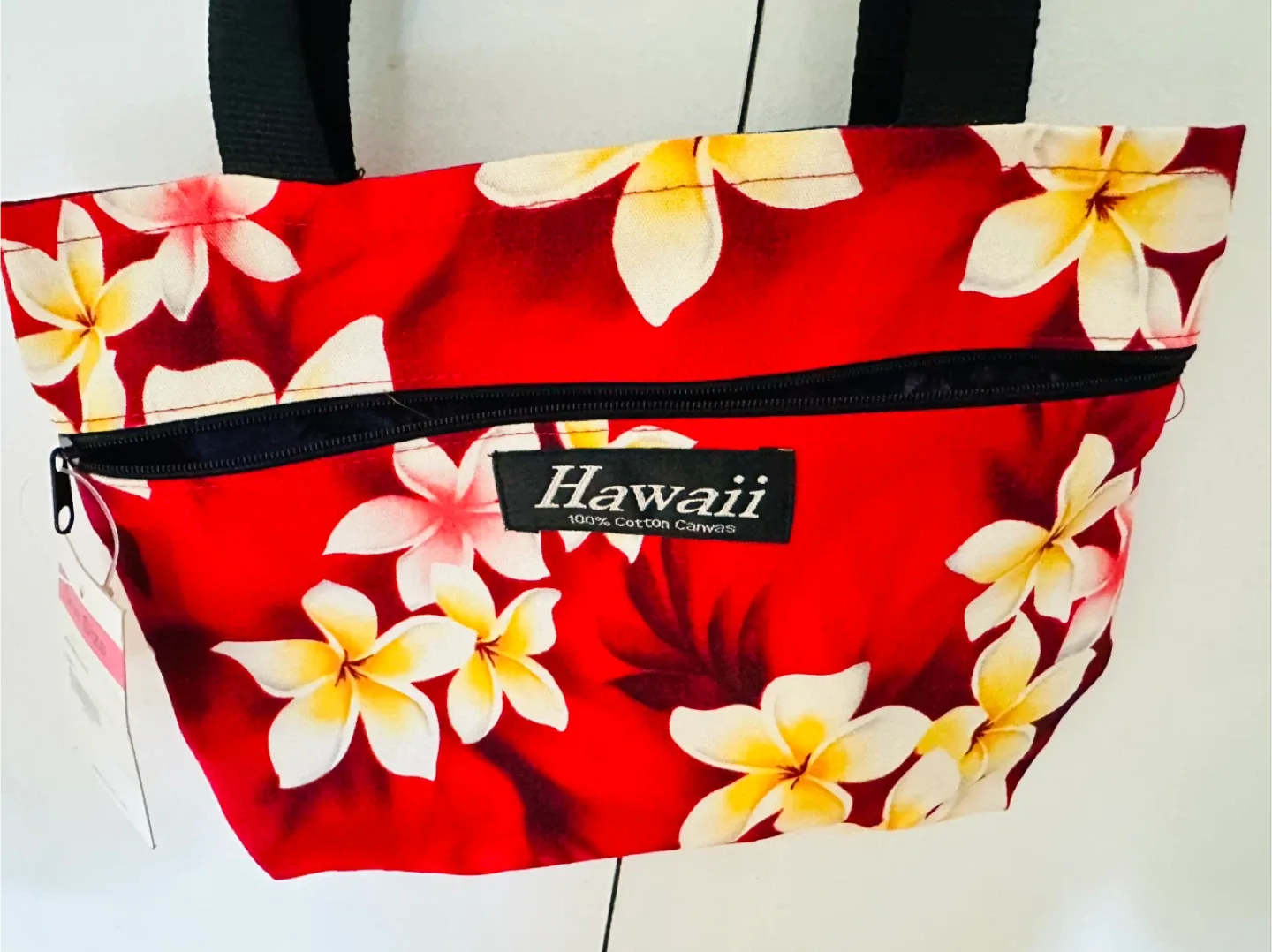 Hawaii 100% Cotton Canvas Tote Bag - One Size image indicator(4)