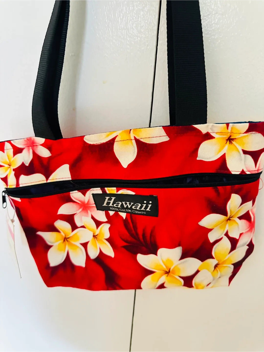 Hawaii 100% Cotton Canvas Tote Bag - One Size image indicator(5)