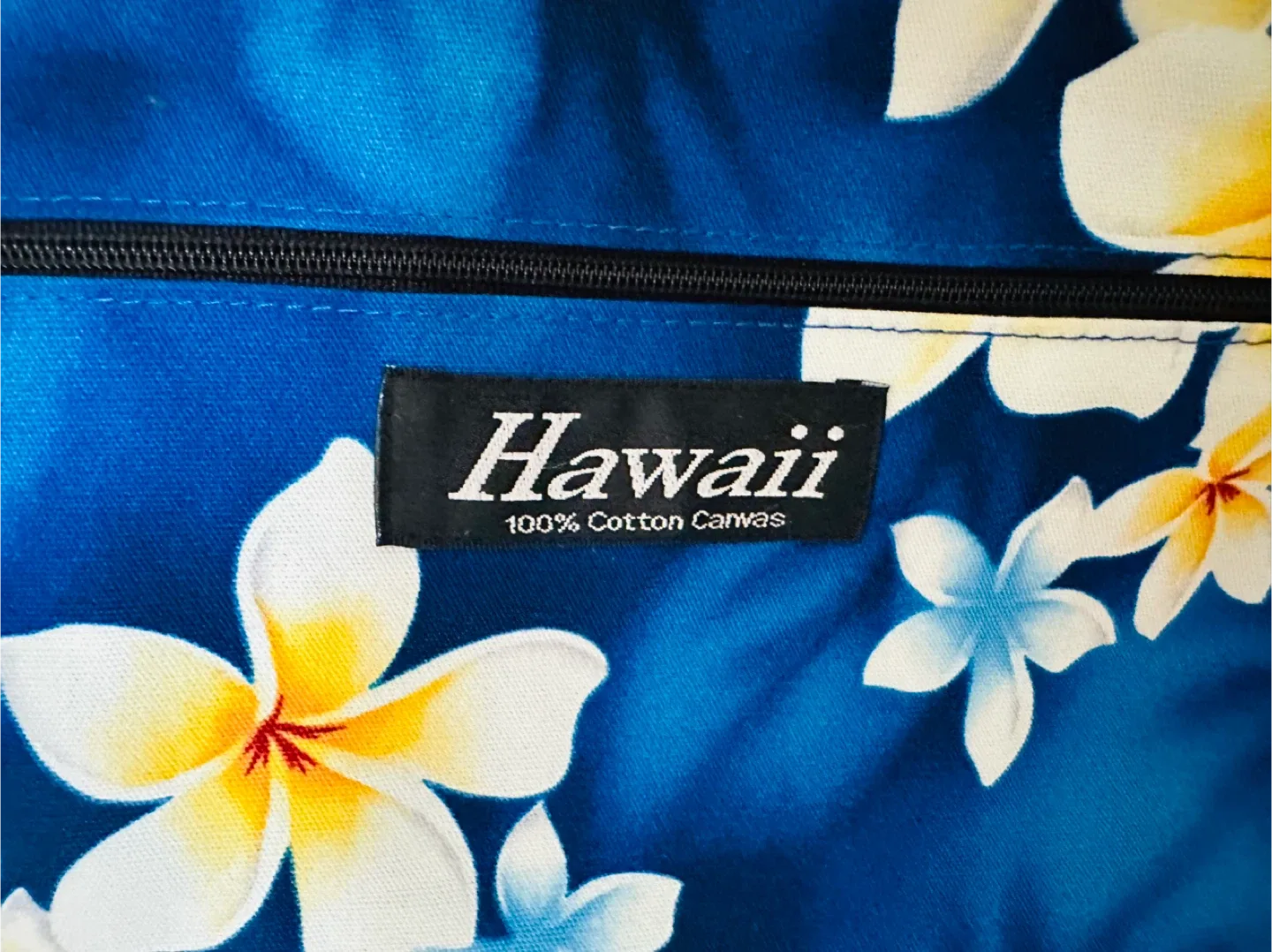 Hawaii 100% Cotton Canvas Tote Bag - One Size image indicator(7)