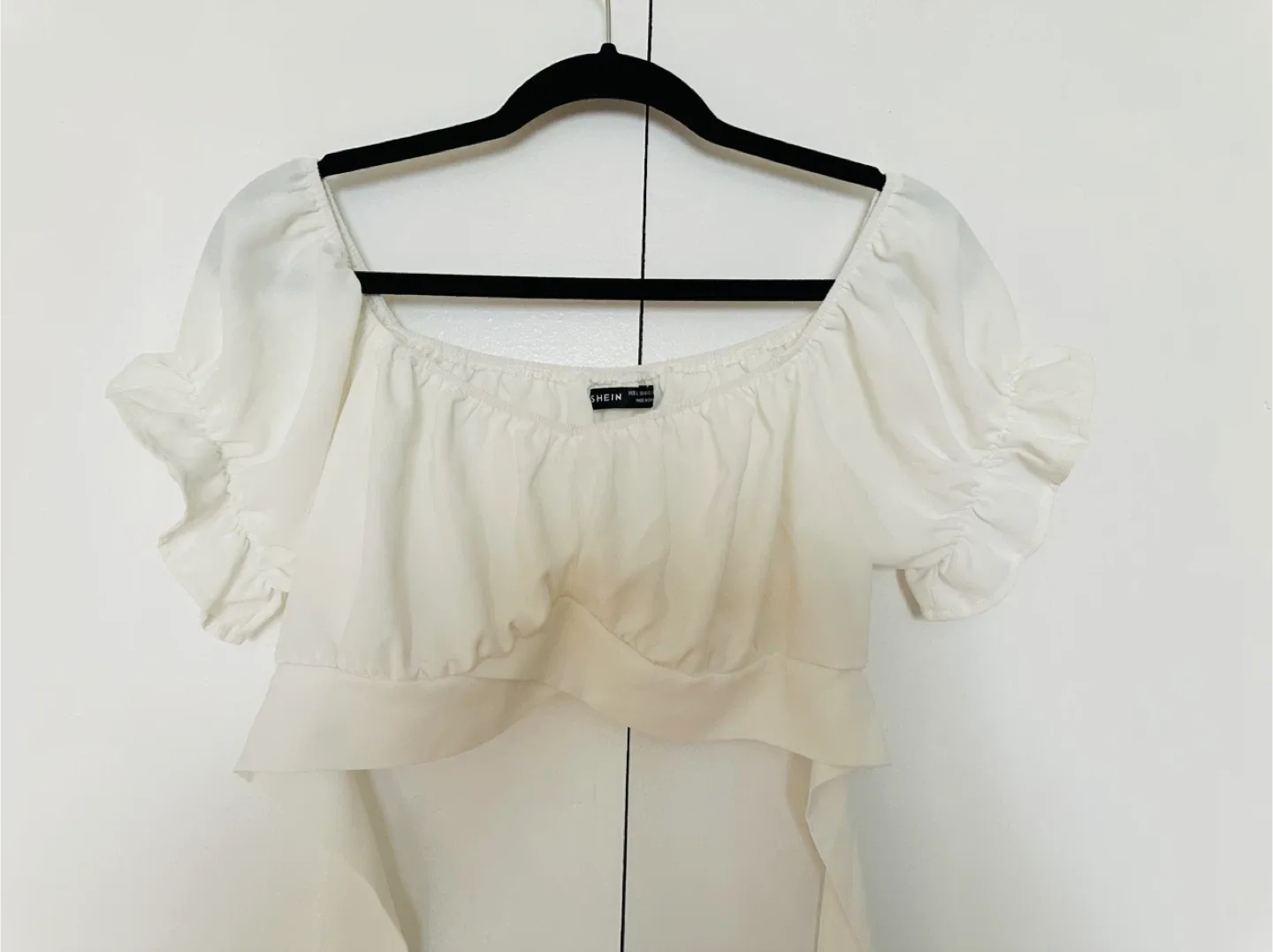 Shein White Dress - Size L image indicator(4)