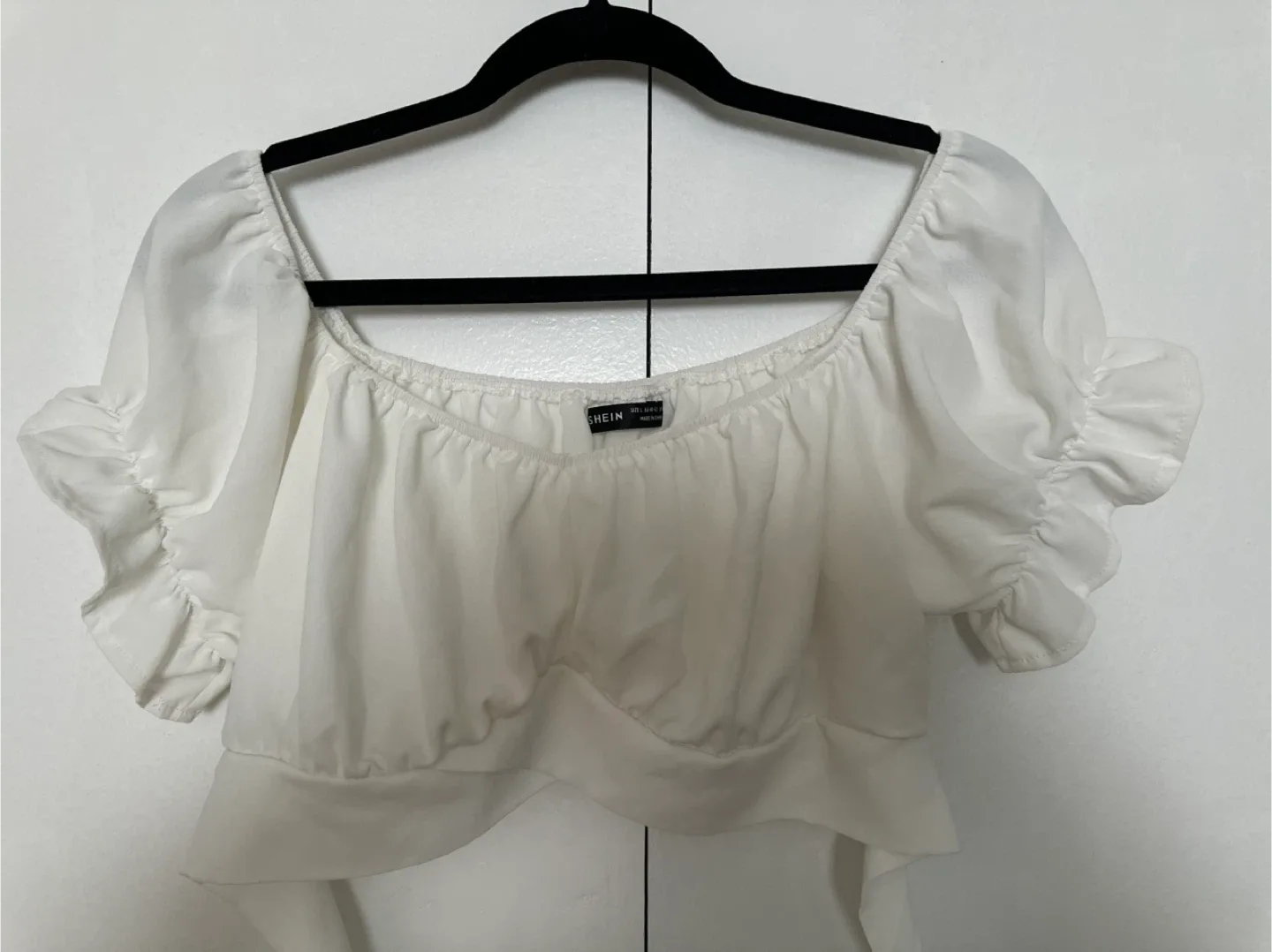 Shein White Dress - Size L image indicator(3)