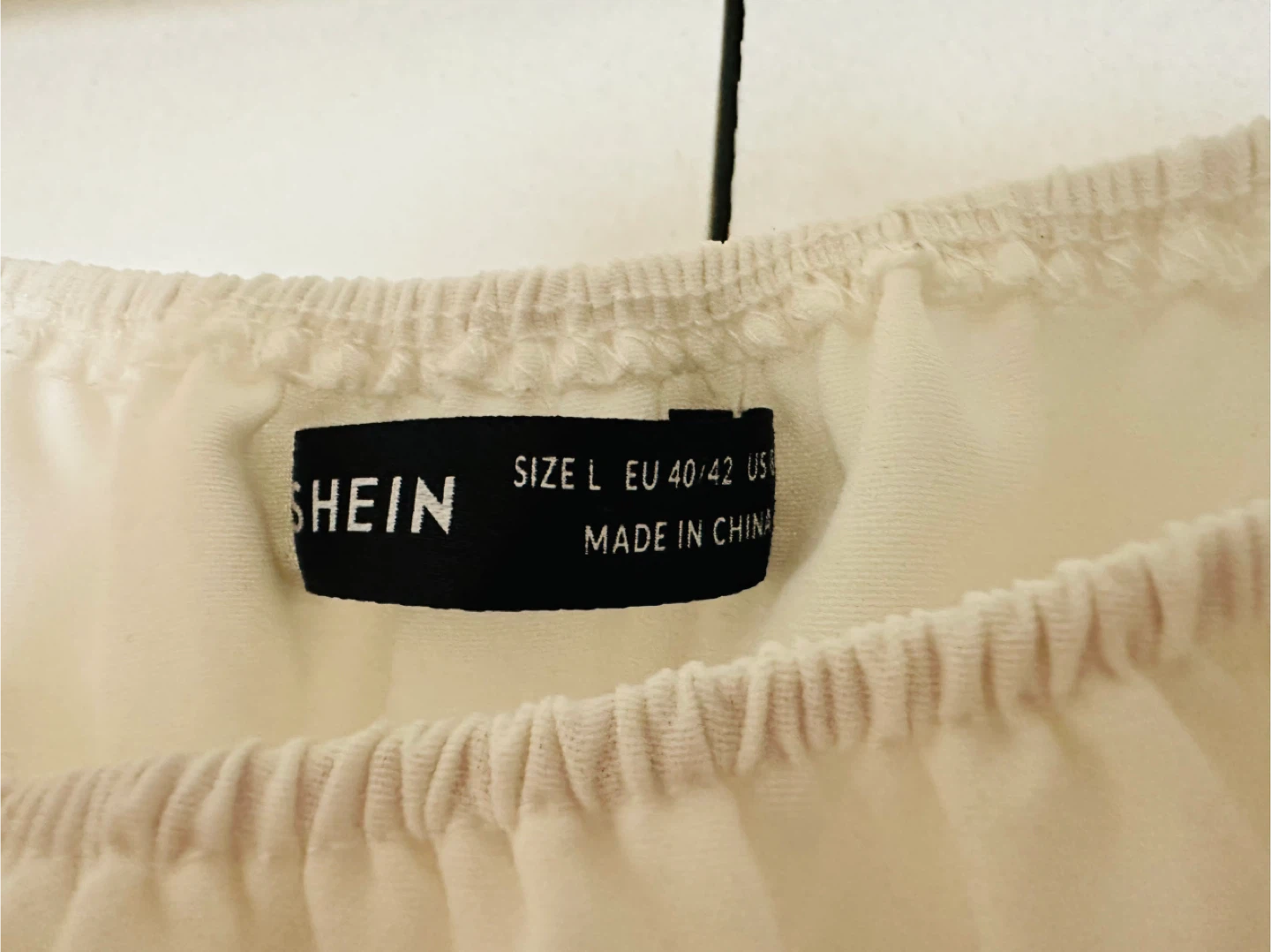 Shein White Dress - Size L - photo 2