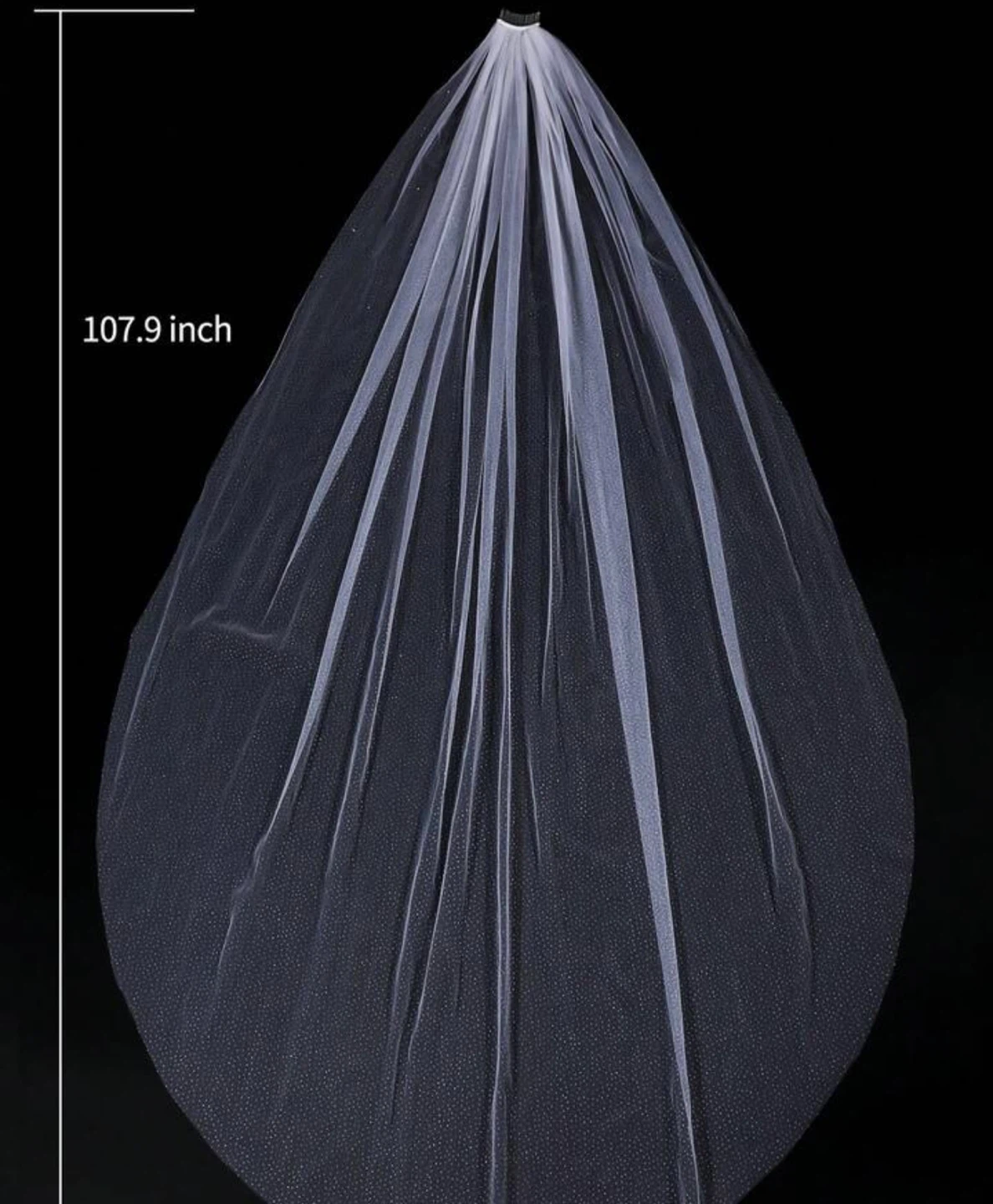 Wedding Veil, dress petticoat, sleeves/long gloves - photo 2