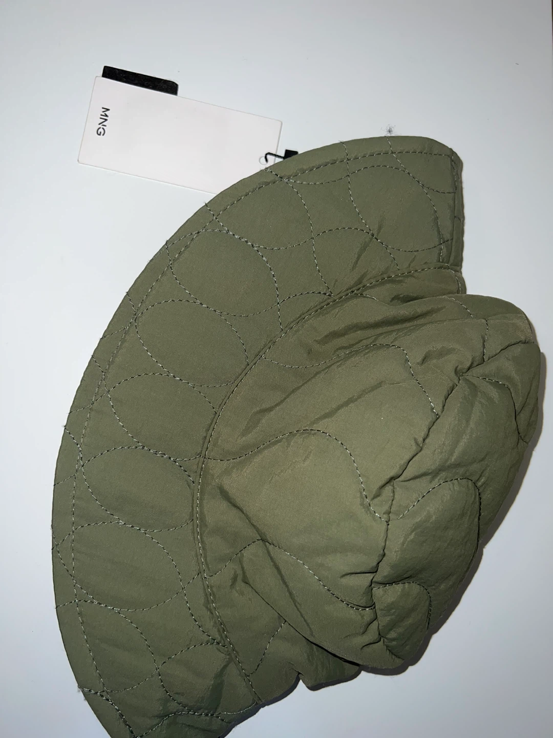 Mango Texture Bucket Hat - Khaki - photo 2