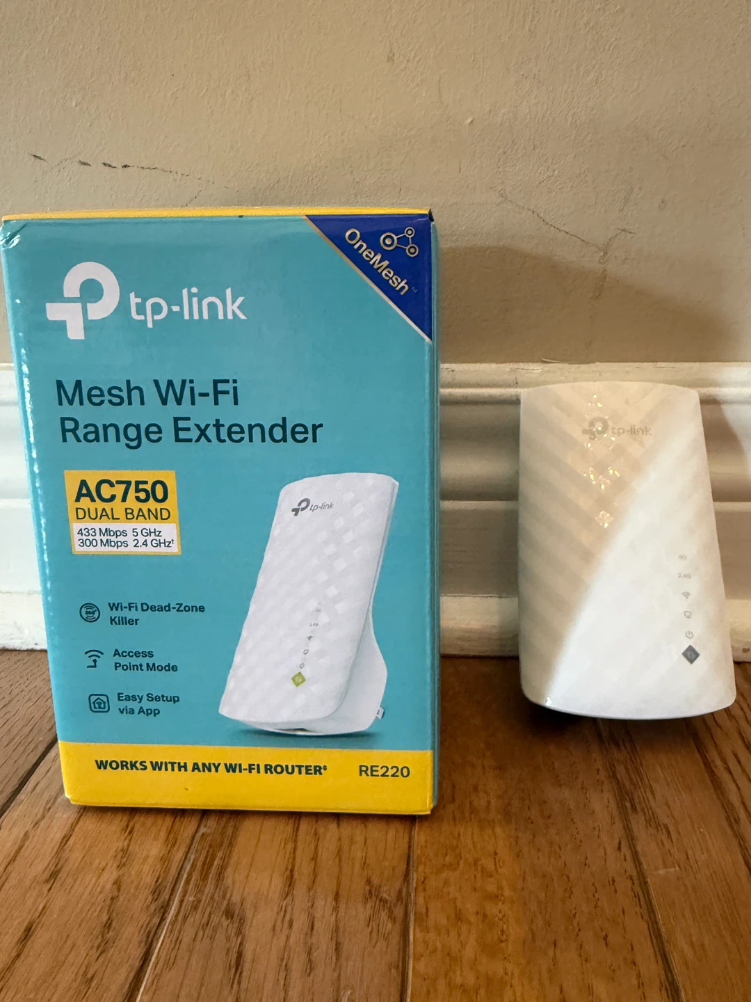 TP-Link AC750 Mesh Wi-Fi Range Extender
