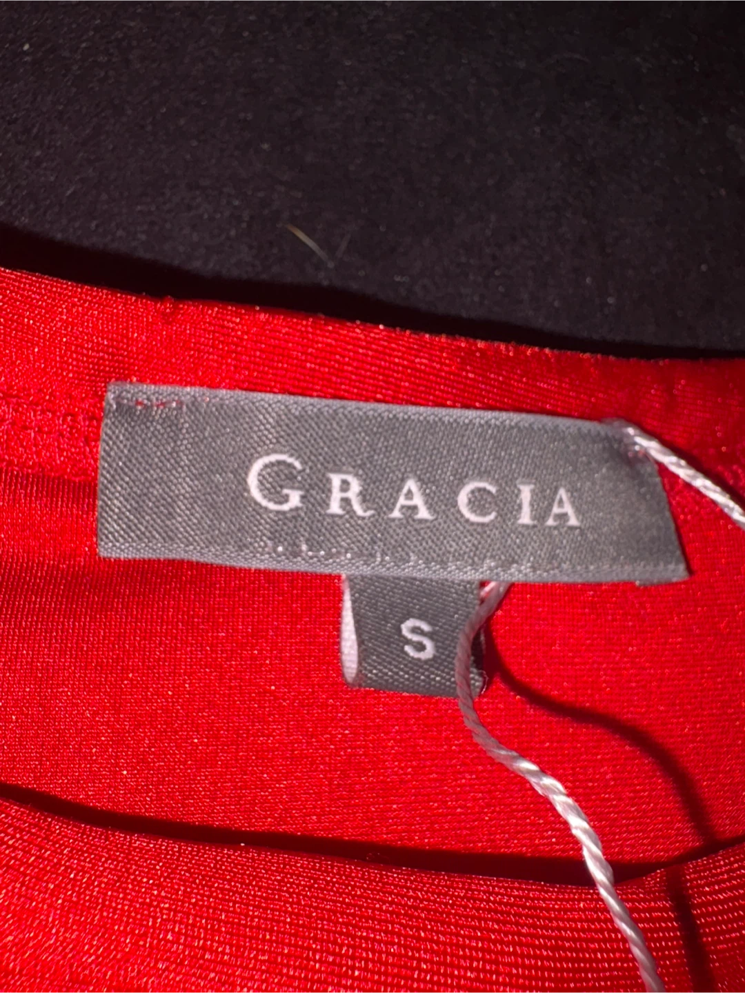 Gracia Red Ruffle Top - Size S - photo 3