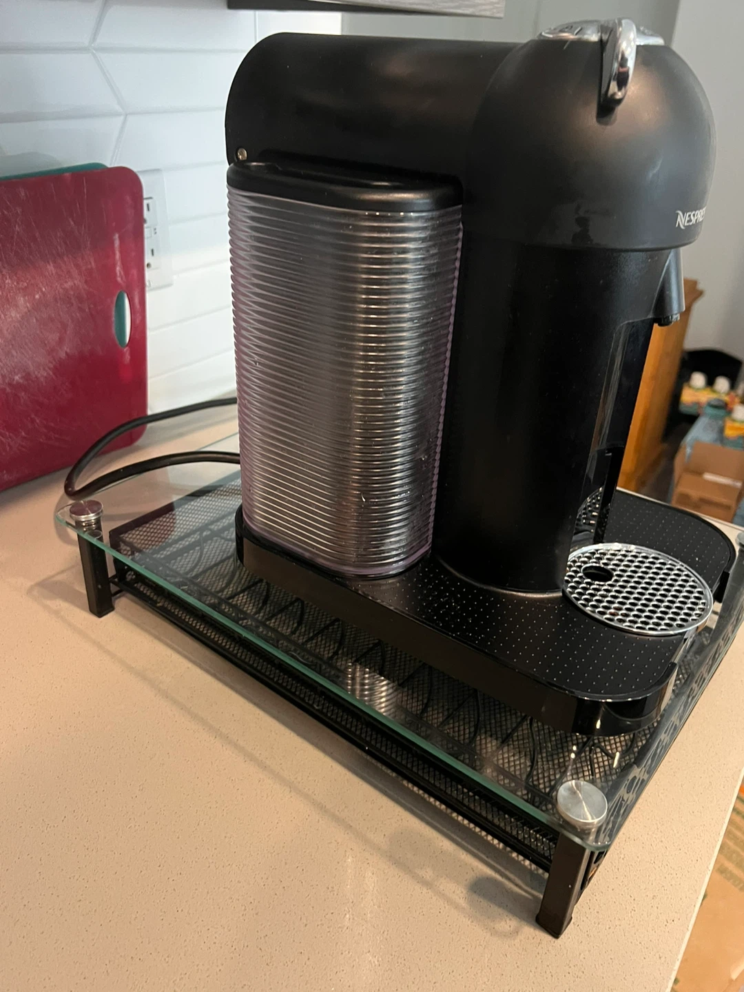 Nespresso Vertuo Next Coffee Machine with Breville Stand