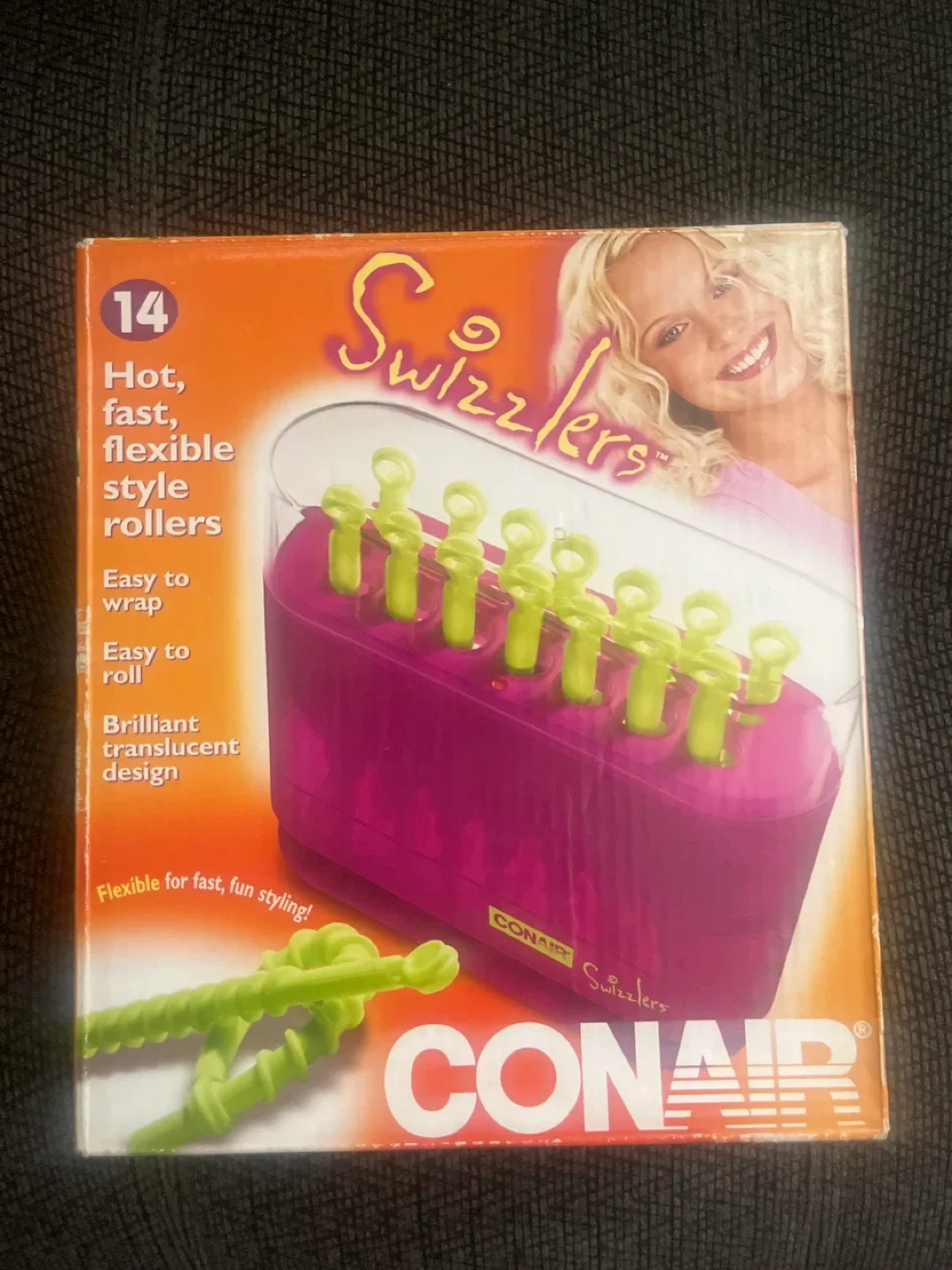 Conair Swizzlers Hot Rollers - 14 Rollers thumbnail