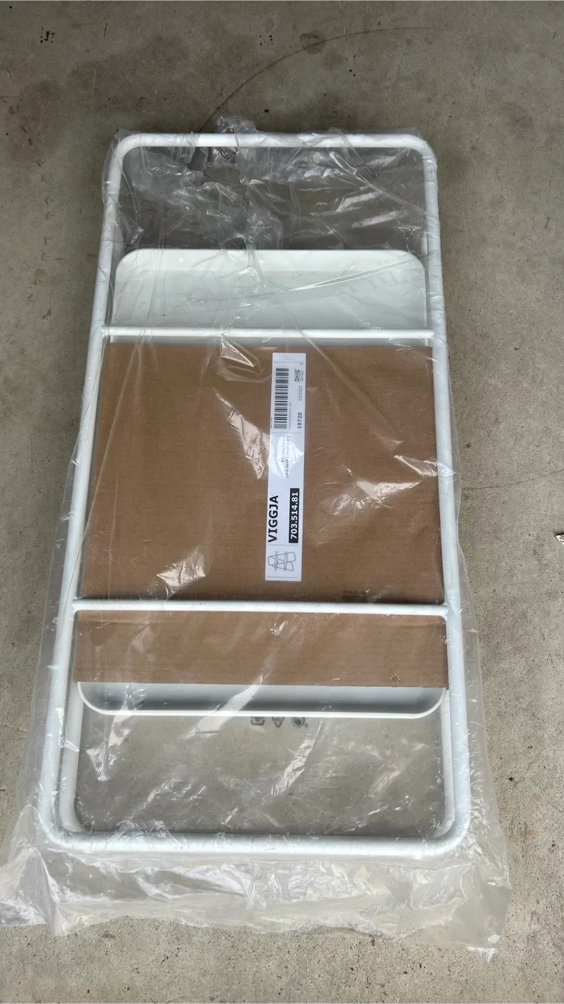 IKEA Viggja White Rolling Cart - New in Package image indicator(3)