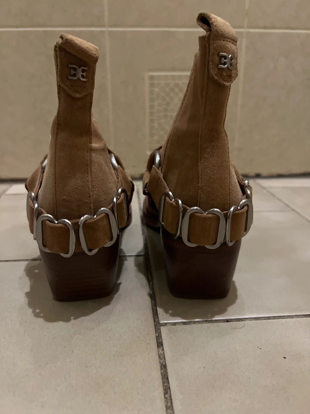Sam Edelman Suede Ankle Boots - photo 4