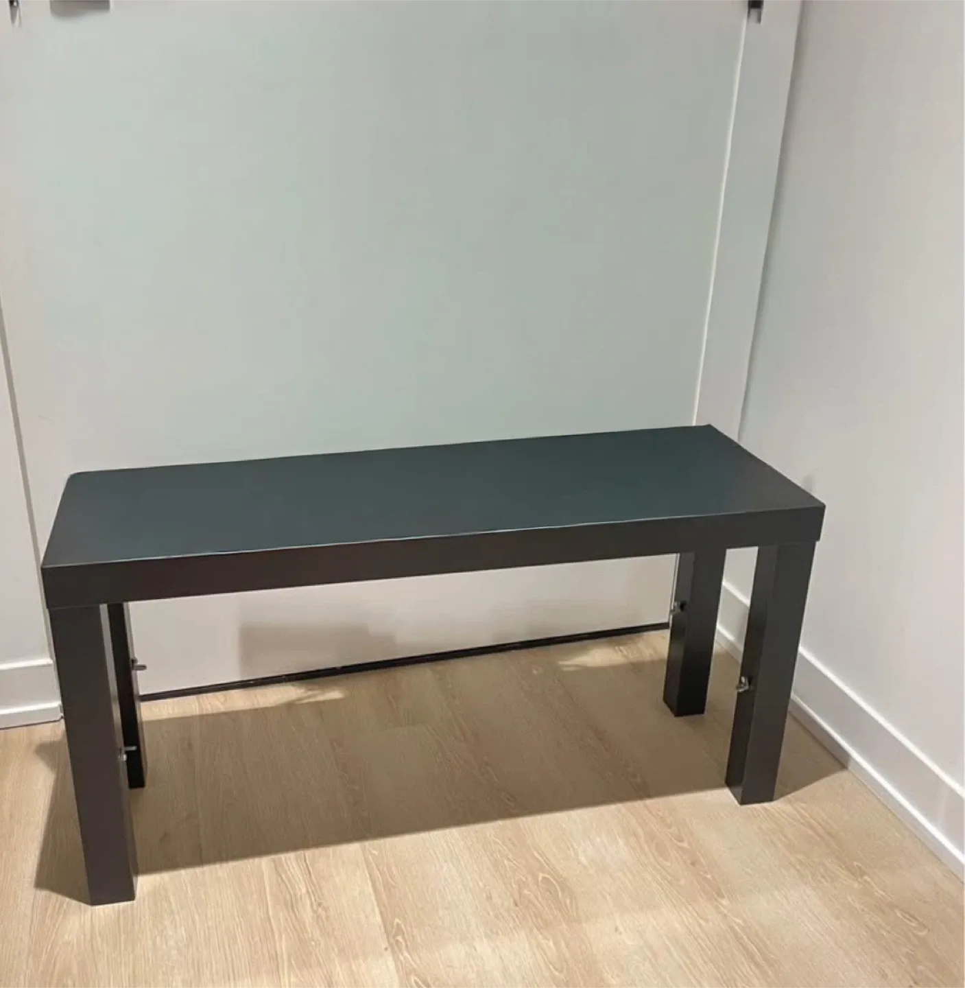 Black tv stand / side table thumbnail