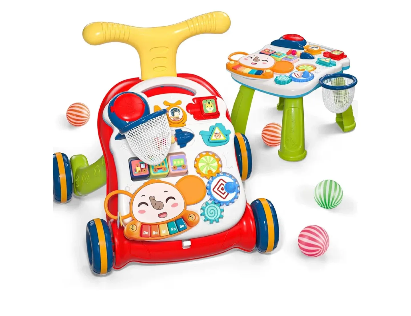 Cute Stone 2 in 1 Baby Walker image indicator(2)