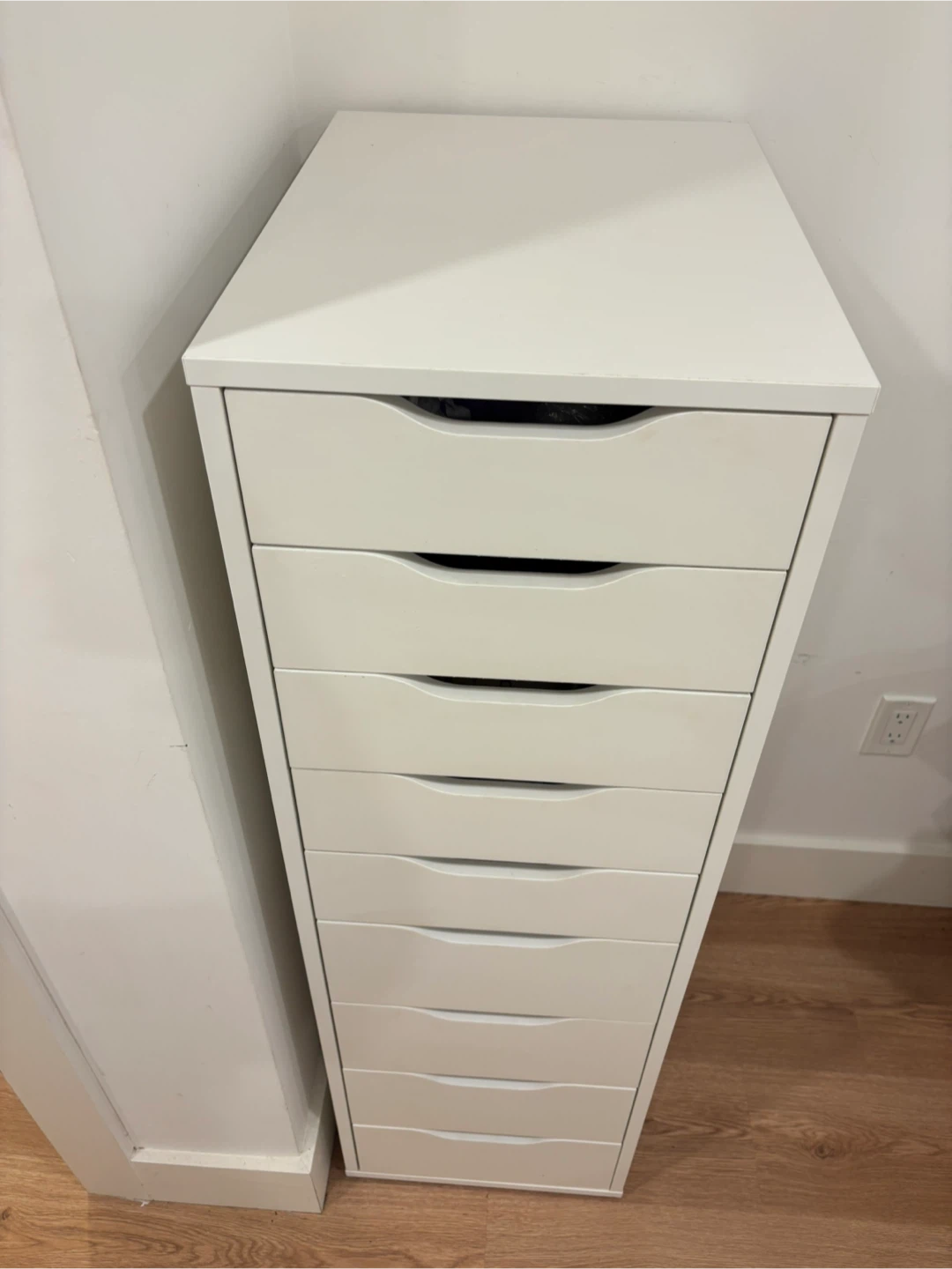 IKEA Alex Drawer Unit with 9 Drawers - White - photo 2