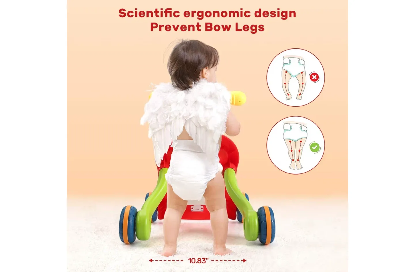 Cute Stone 2 in 1 Baby Walker image indicator(7)