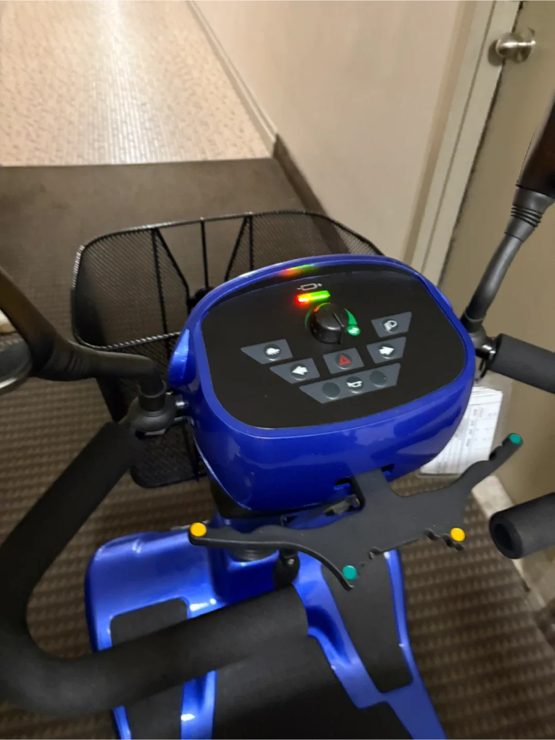 Pride Mobility S410 Fortress Scooter - Blue image indicator(5)