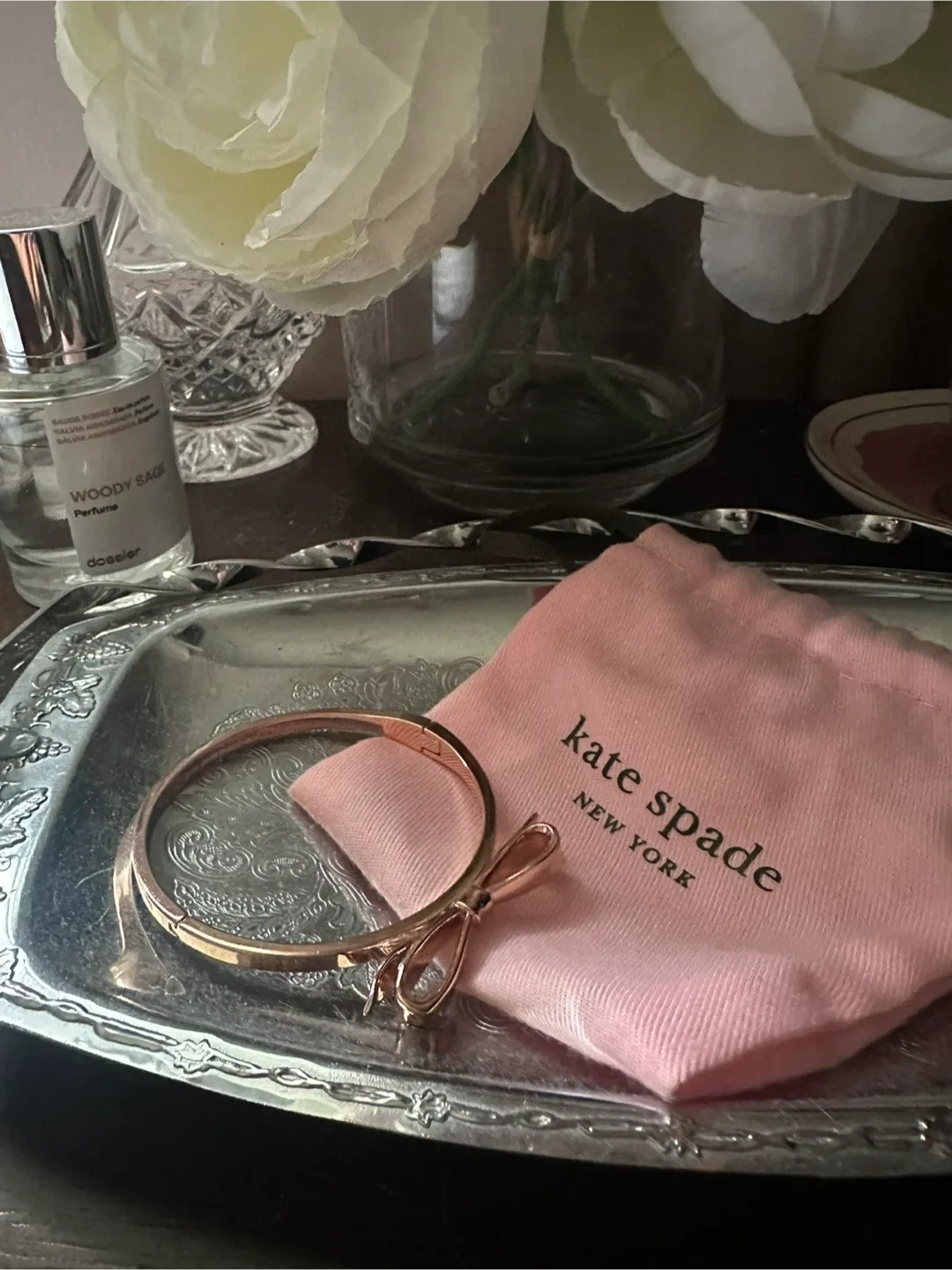 Kate Spade Bow Bangle - Rose Gold image indicator(6)