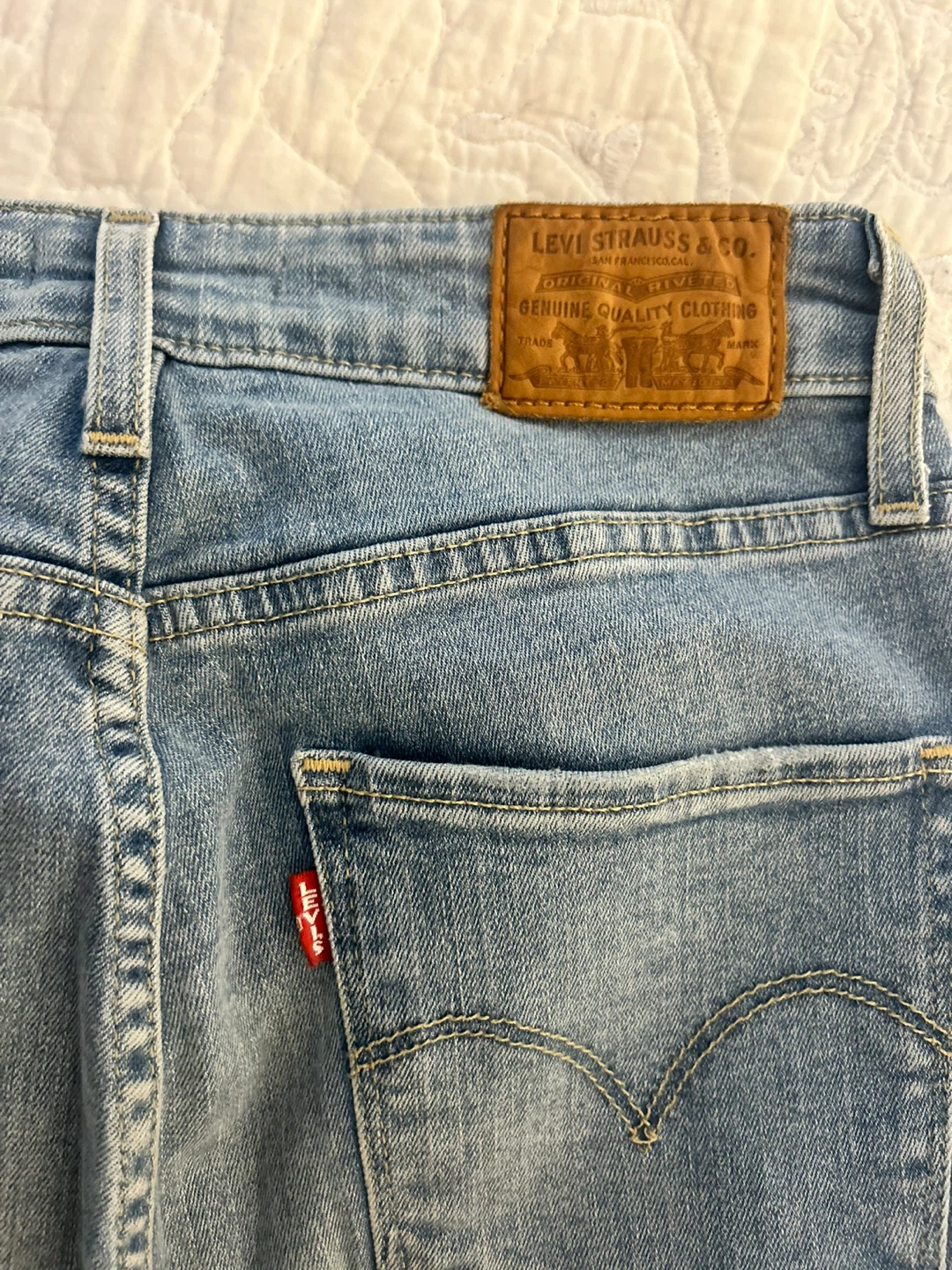 Levi's 721 High Rise Skinny Jeans Size: W25/L30 - photo 3