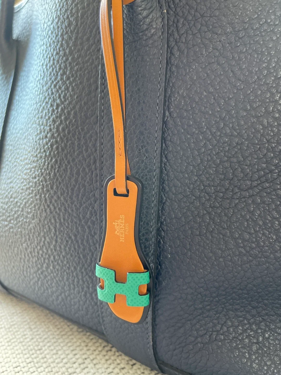 Hermès Oran Nano Sandal Bag Charm with box image indicator(7)