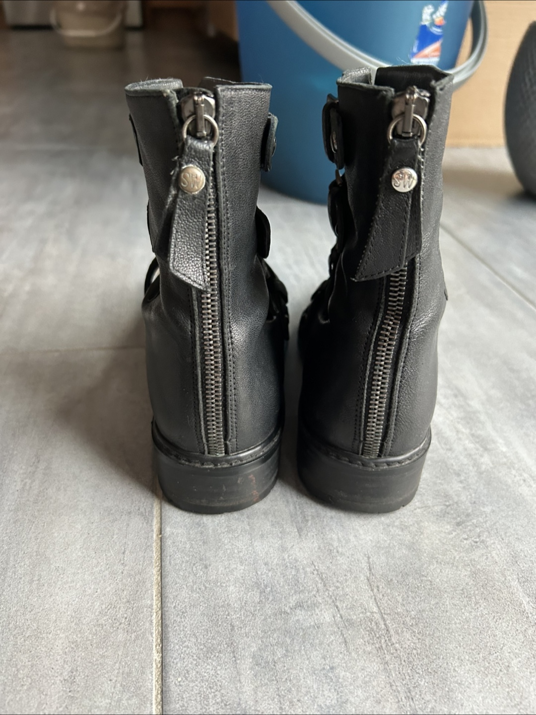 Stuart Weitzman Black Leather Boots - photo 2