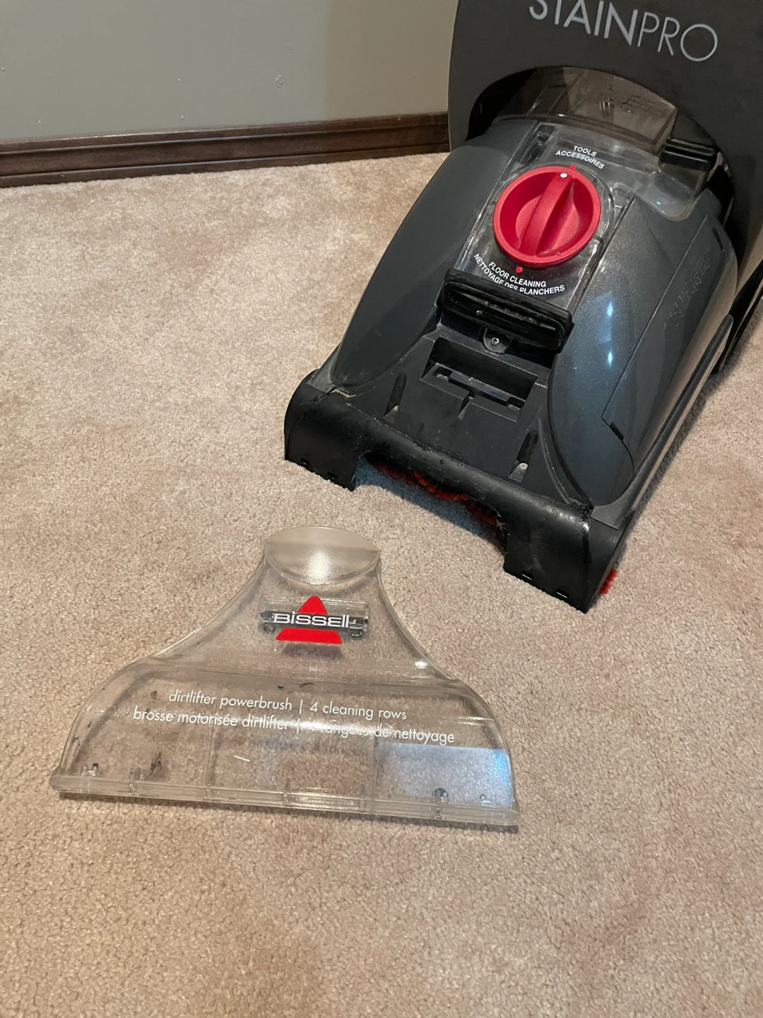 Bissell Stainpro Upright Carpet Cleaner - photo 3