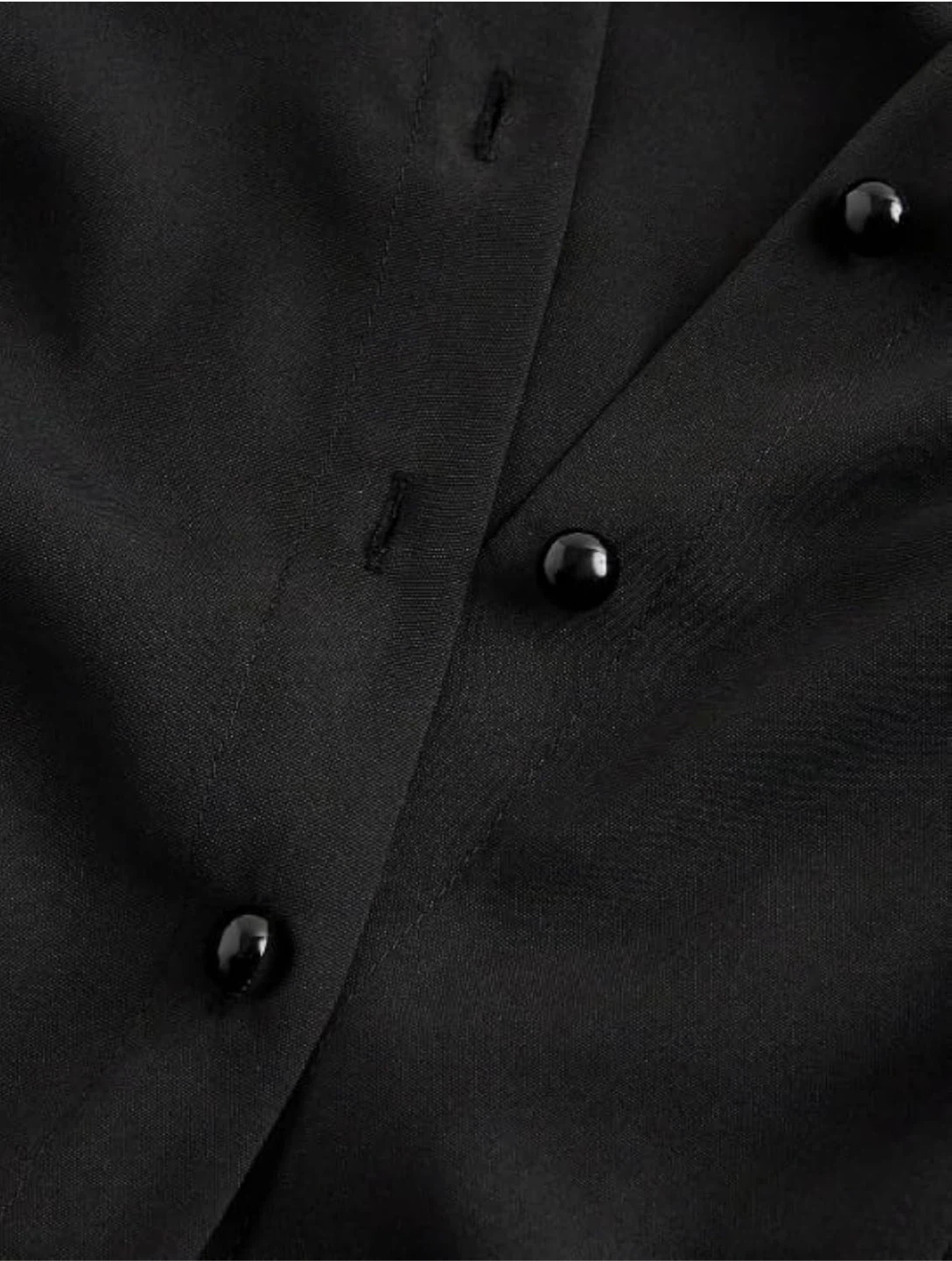 Black Long Sleeve Bow Blouse（small） - photo 4