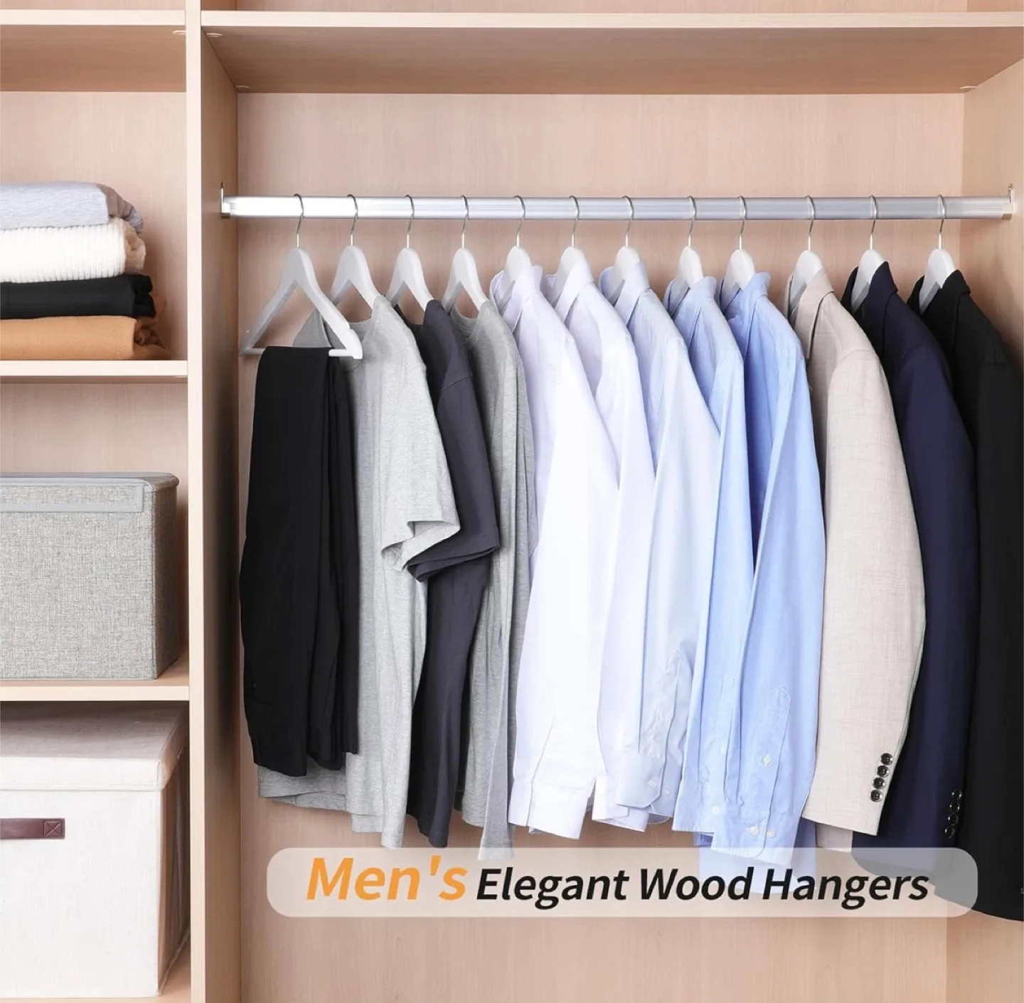 Amazon Basics Clothes Hangers - New in Box image indicator(7)