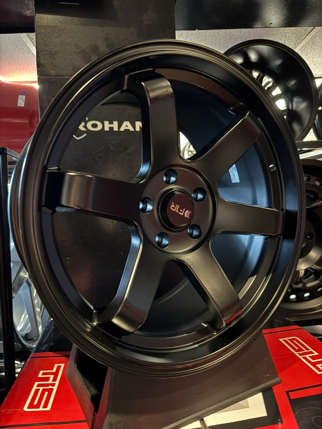 FIR Wheels - Matte Black deportivo thumbnail