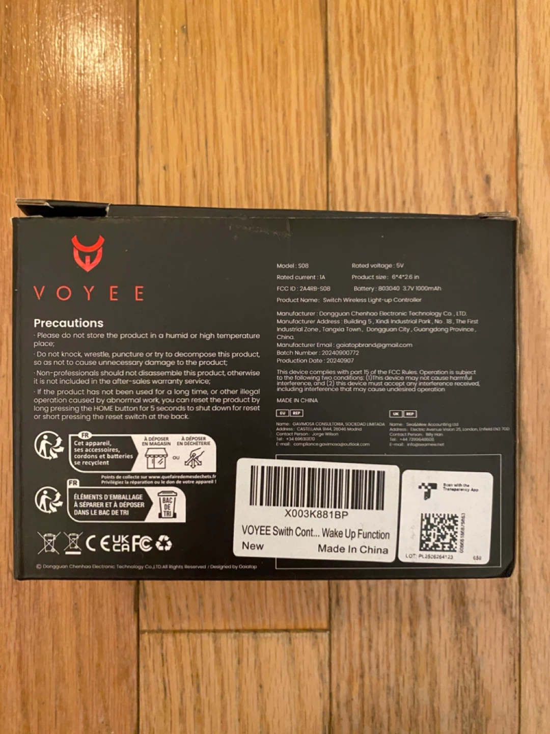 Voyee Switch Controller - Like New! - photo 2