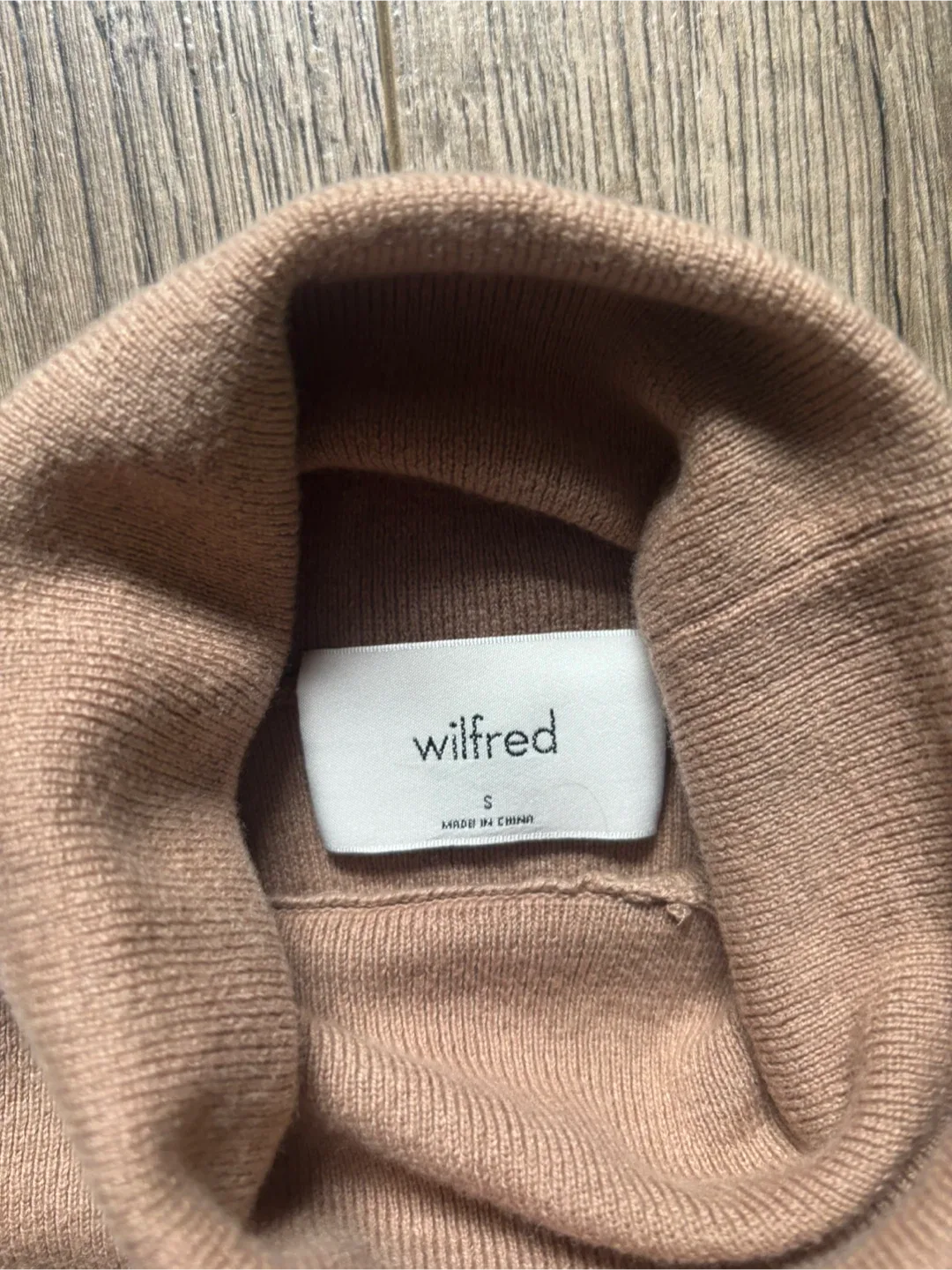 Wilfred Free (Aritzia) Mockneck Sweater - Size S thumbnail
