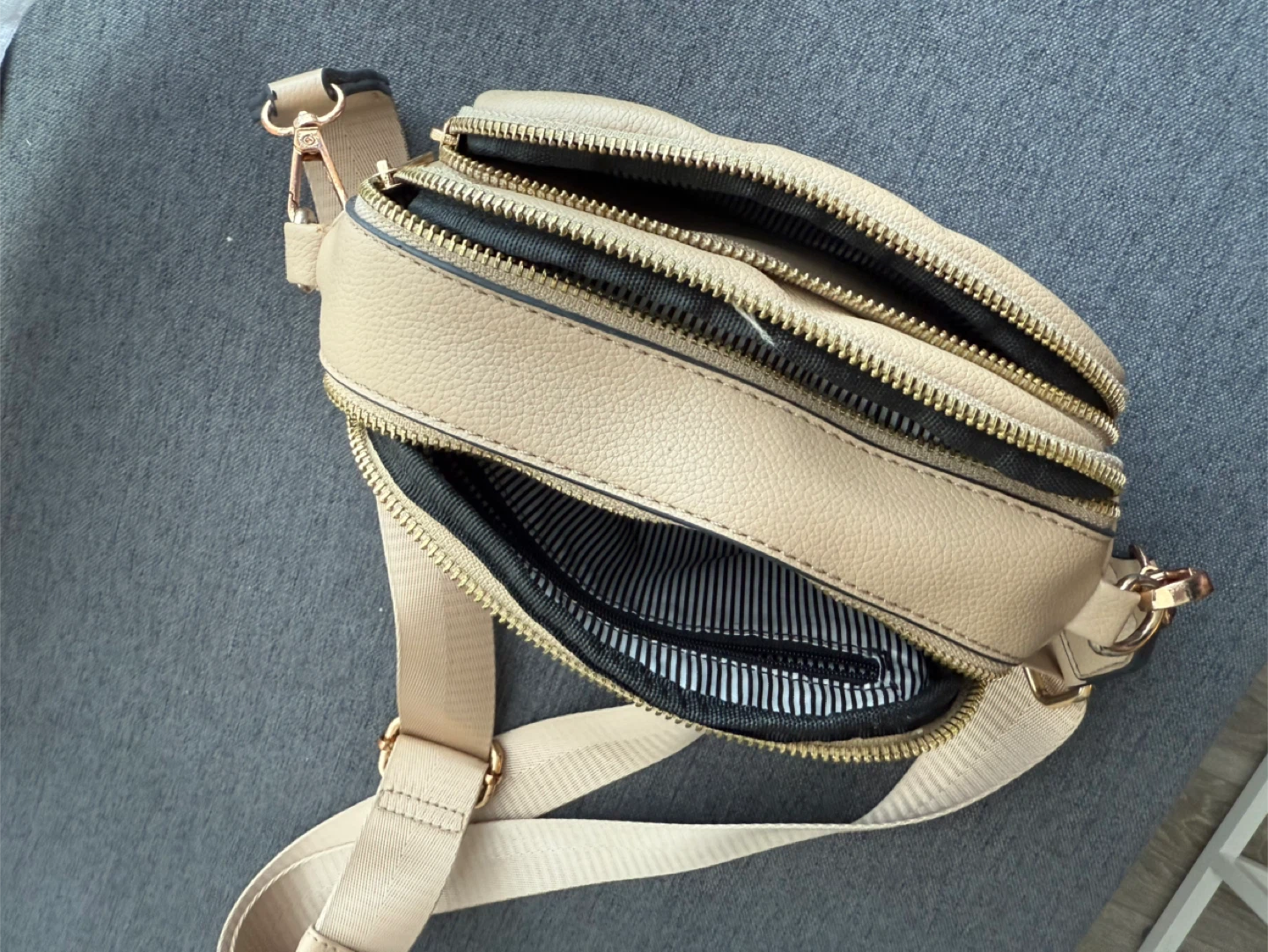 Beige Crossbody Bag - photo 3