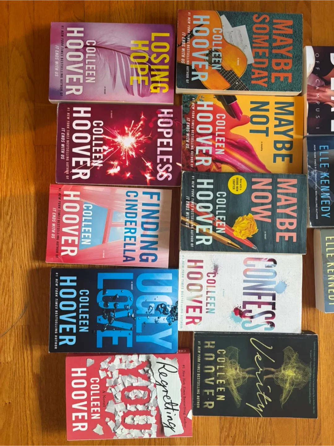 Selection of popular fiction books image indicator(4)