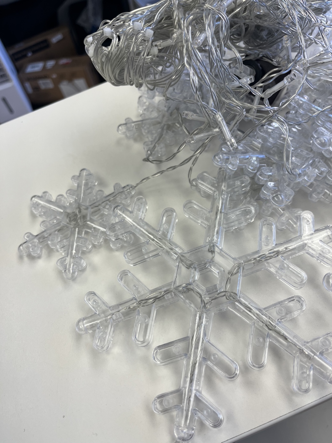 Snowflake Lights - Indoor/Outdoor - photo 3