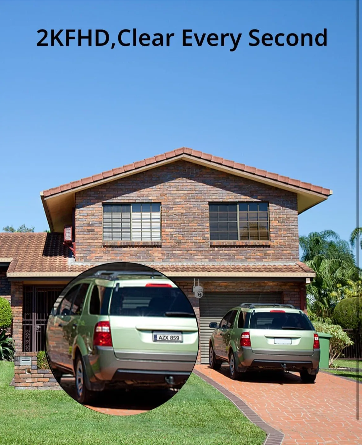 Boykeep Outdoor Security Camera - 360° View image indicator(5)