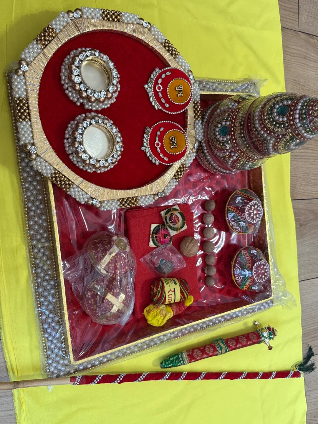 Shaadi/Pooja Shagun thali set image indicator(3)