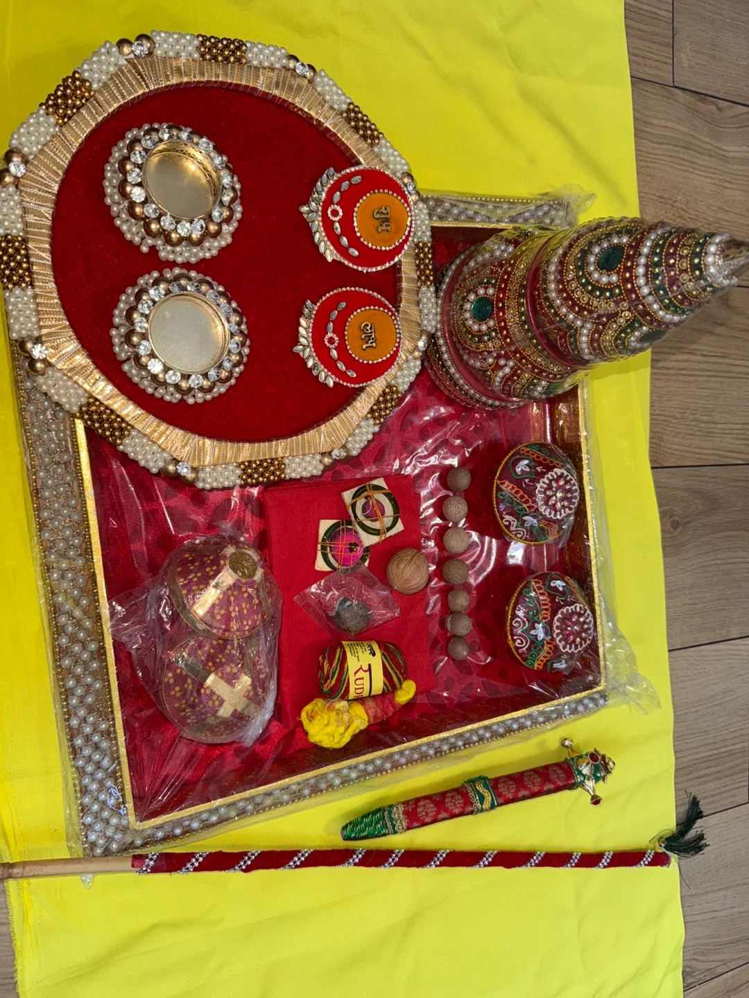 Shaadi/Pooja Shagun thali set image indicator(4)