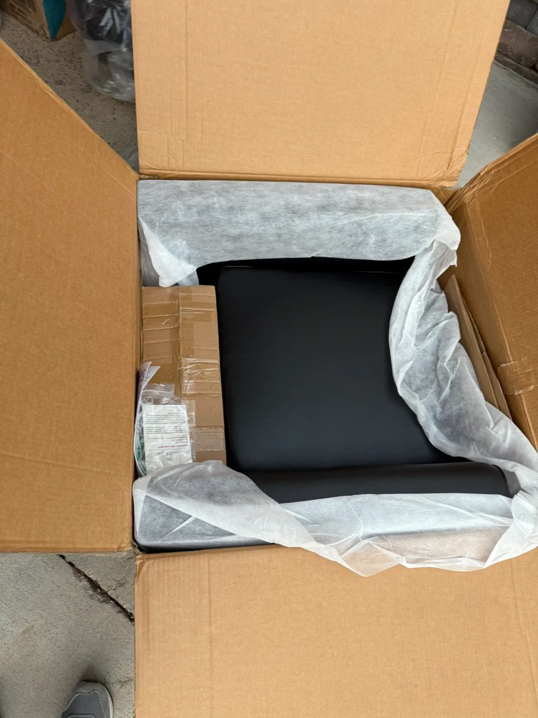 Black Leather Wingback Armchair image indicator(8)