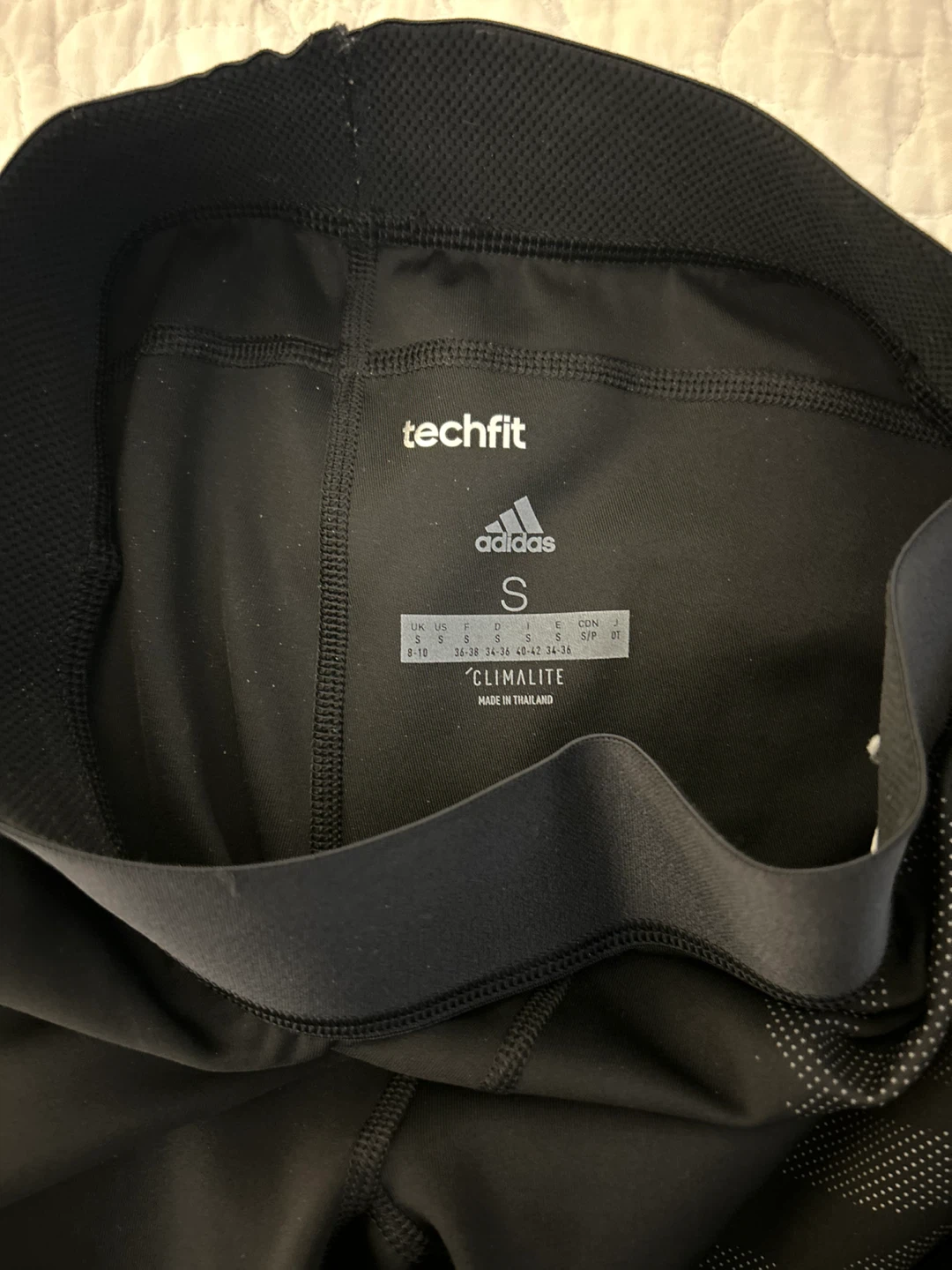 Adidas Techfit Black Leggings Size S - photo 3