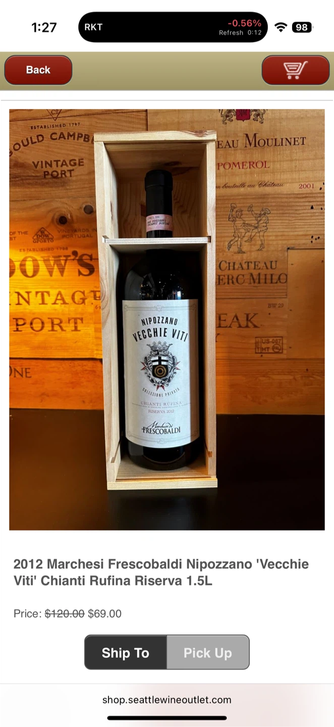 Marchesi Frescobaldi Nipozzano Vecchie Viti Chianti Rufina - photo 2