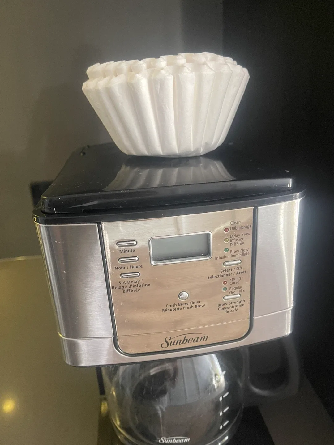 Sunbeam Coffee Maker image indicator(3)