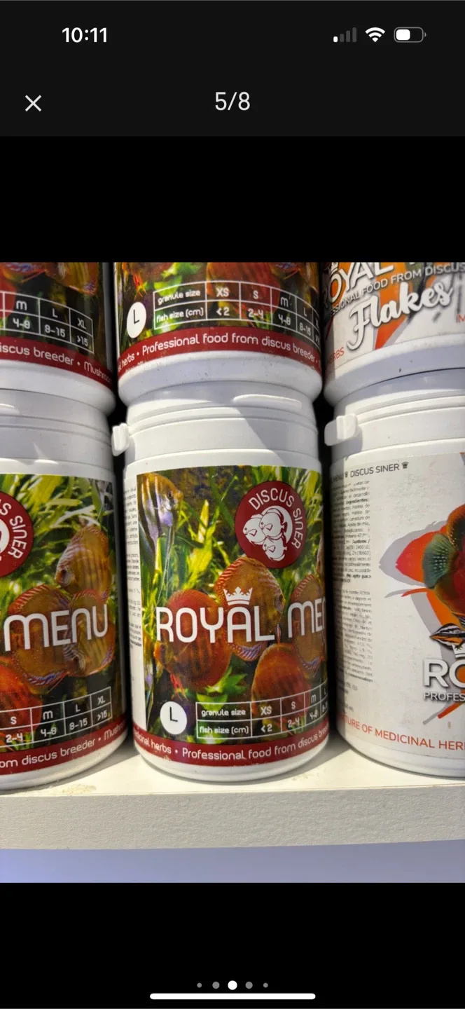 Royal Menu Discus Siner Fish Food image indicator(5)