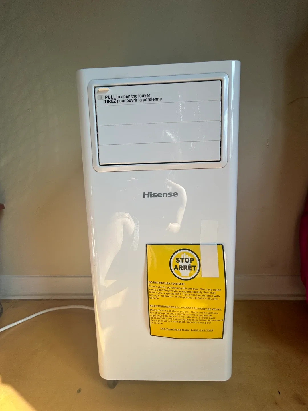 Hisense 3-In-1 Portable Air Conditioner - White thumbnail