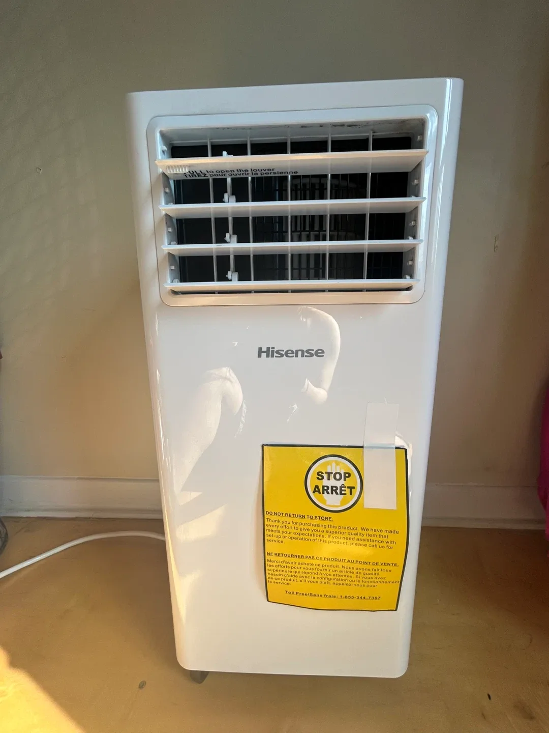 Hisense 3-In-1 Portable Air Conditioner - White image indicator(3)