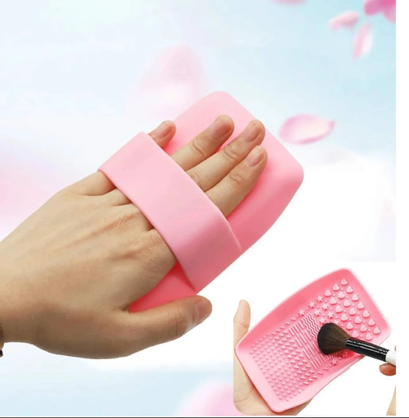 Makeup brush cleaner machine and dryer image indicator(8)