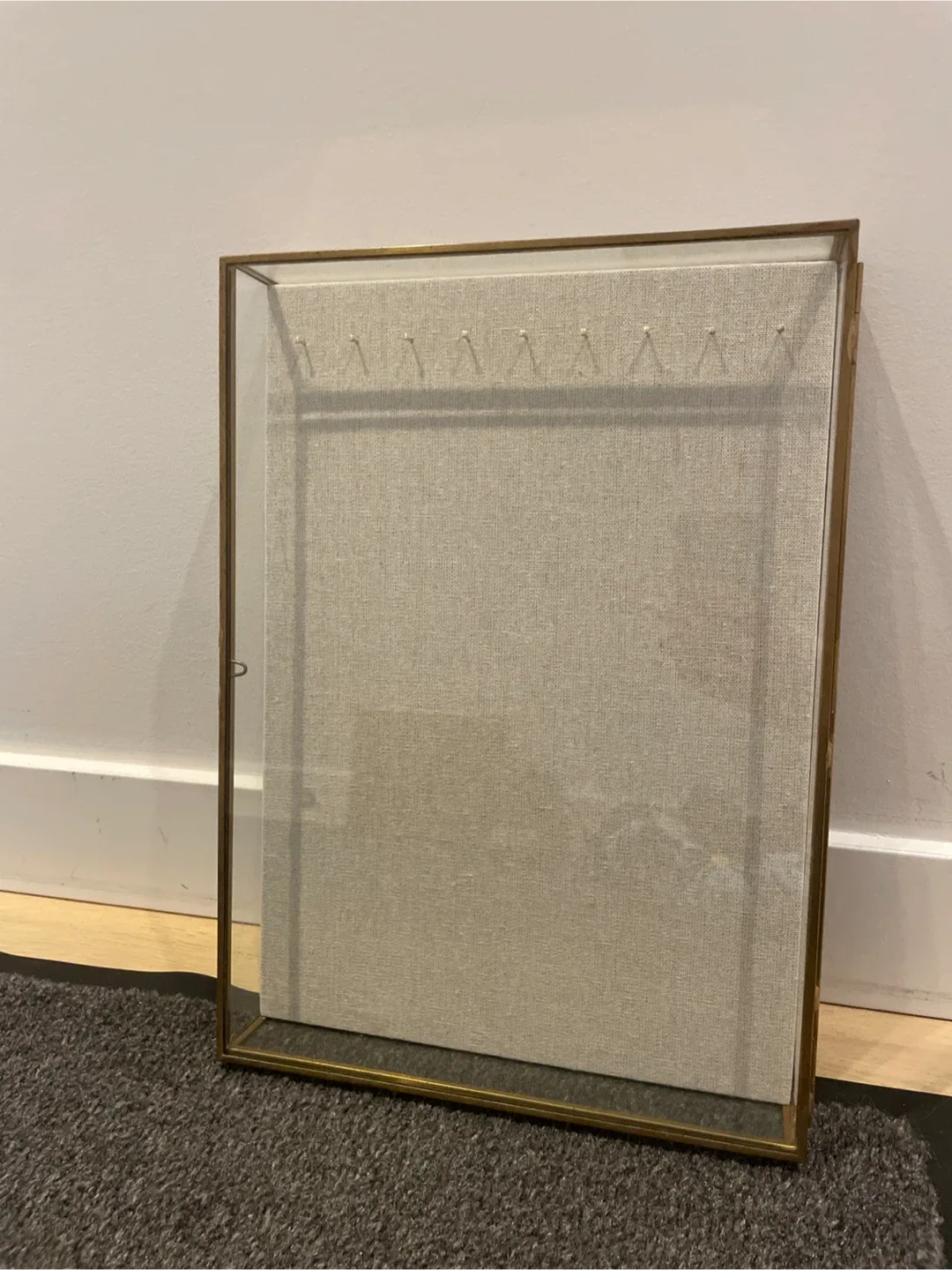 West Elm Wall-Mountable Glass Jewelry Box image indicator(2)