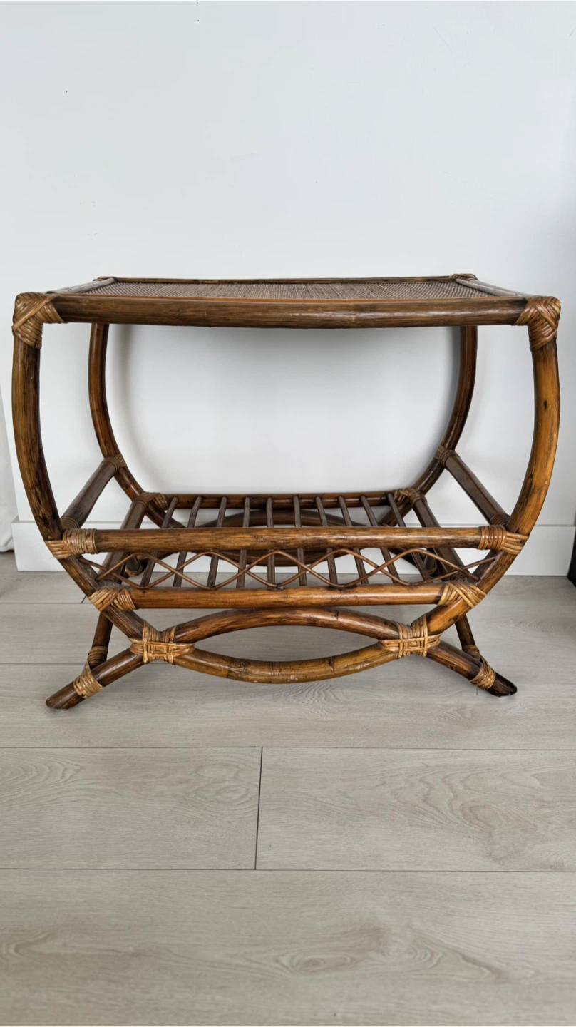 Side Table - Wicker/Rattan