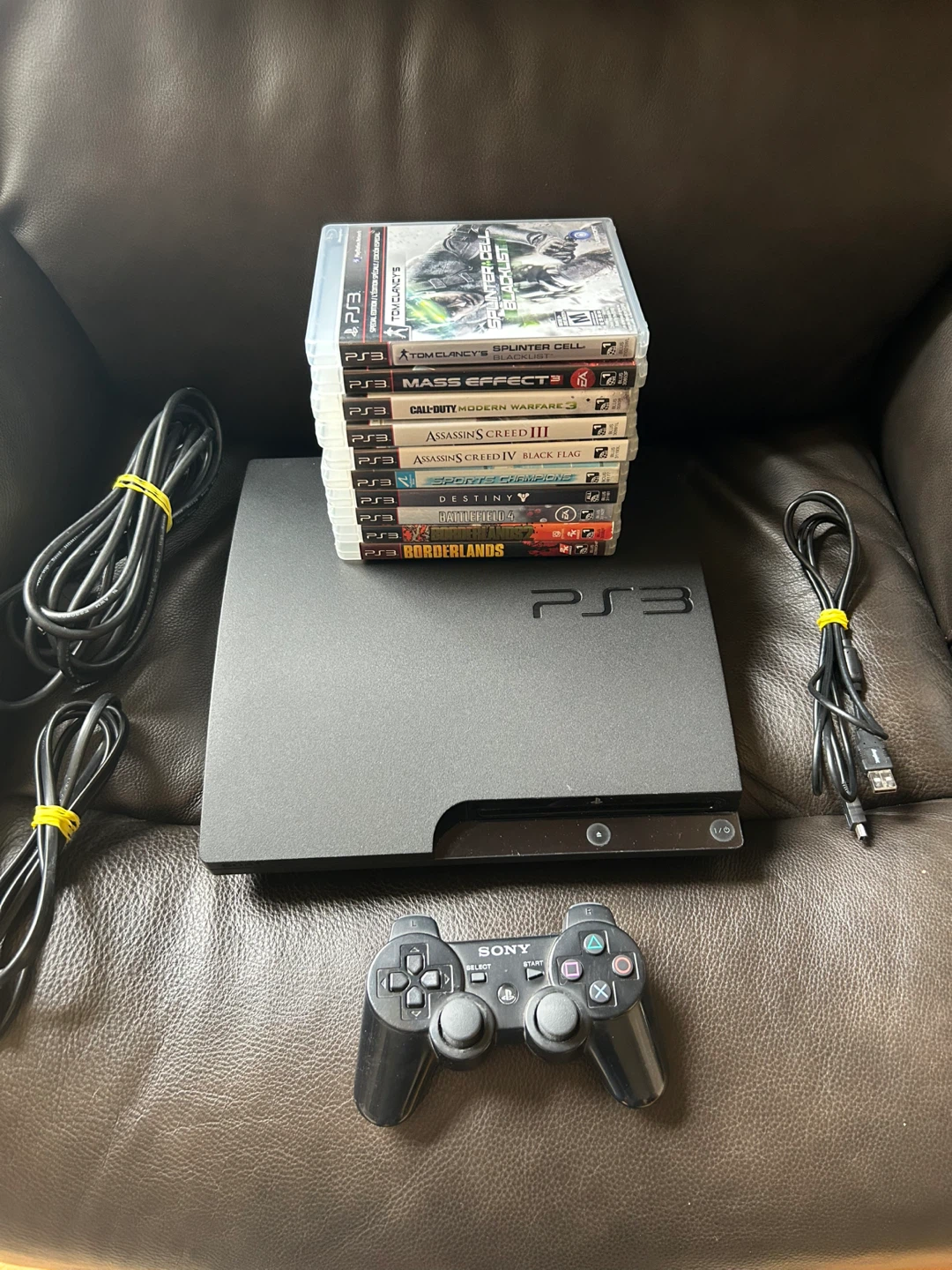 Sony PS3 Slim & 10-Games!