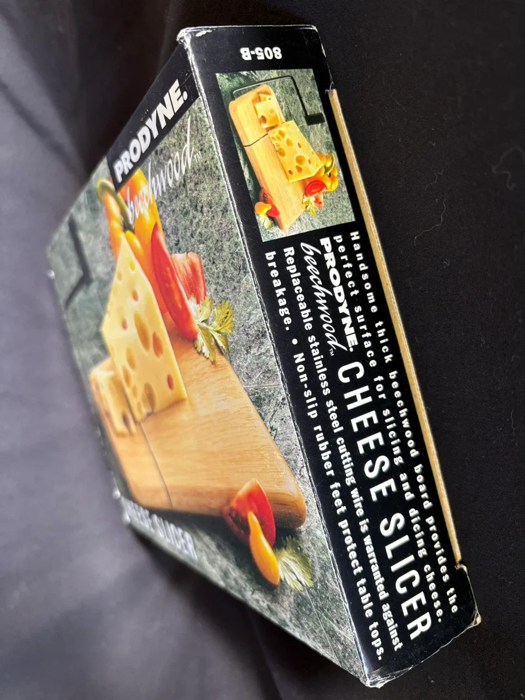 Prodyne Beechwood Cheese Slicer - New in Box image indicator(3)