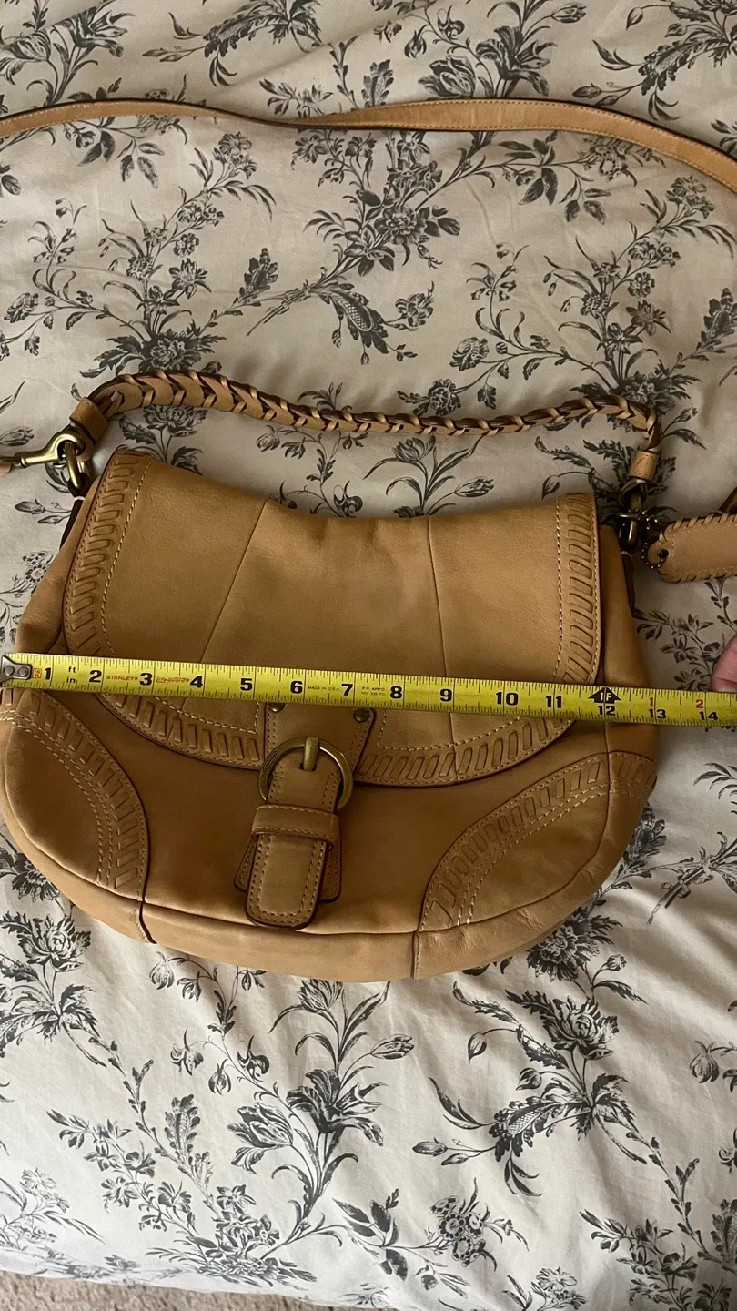 Vintage Coach Saddle Bag image indicator(8)