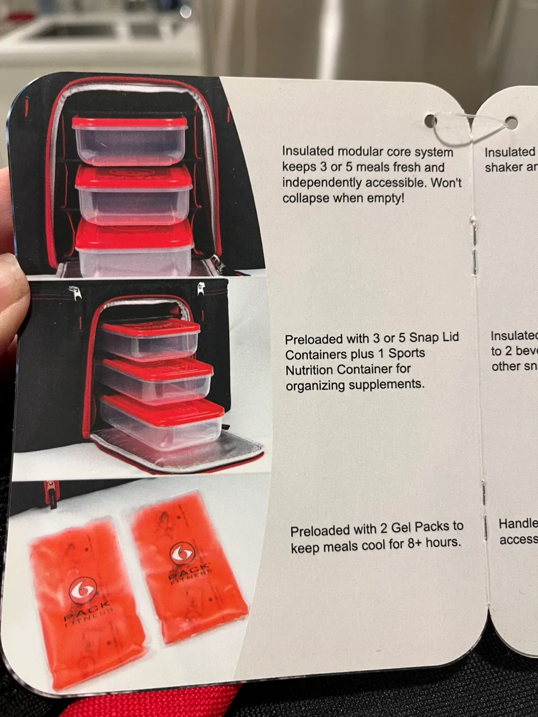 Six Pack Fitness Expert Collection Bag image indicator(8)