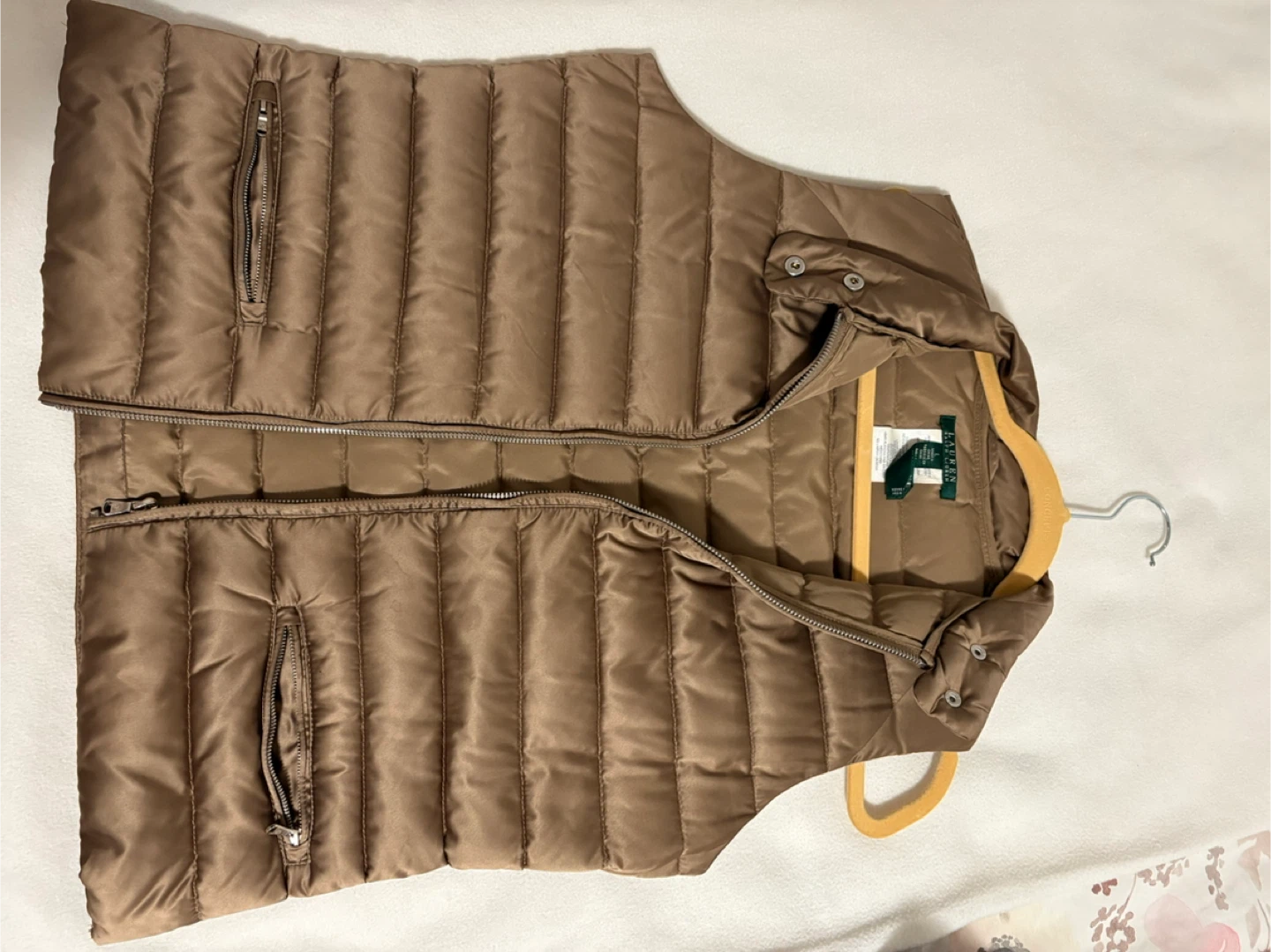 Ralph Lauren Puffer Vest - Brown